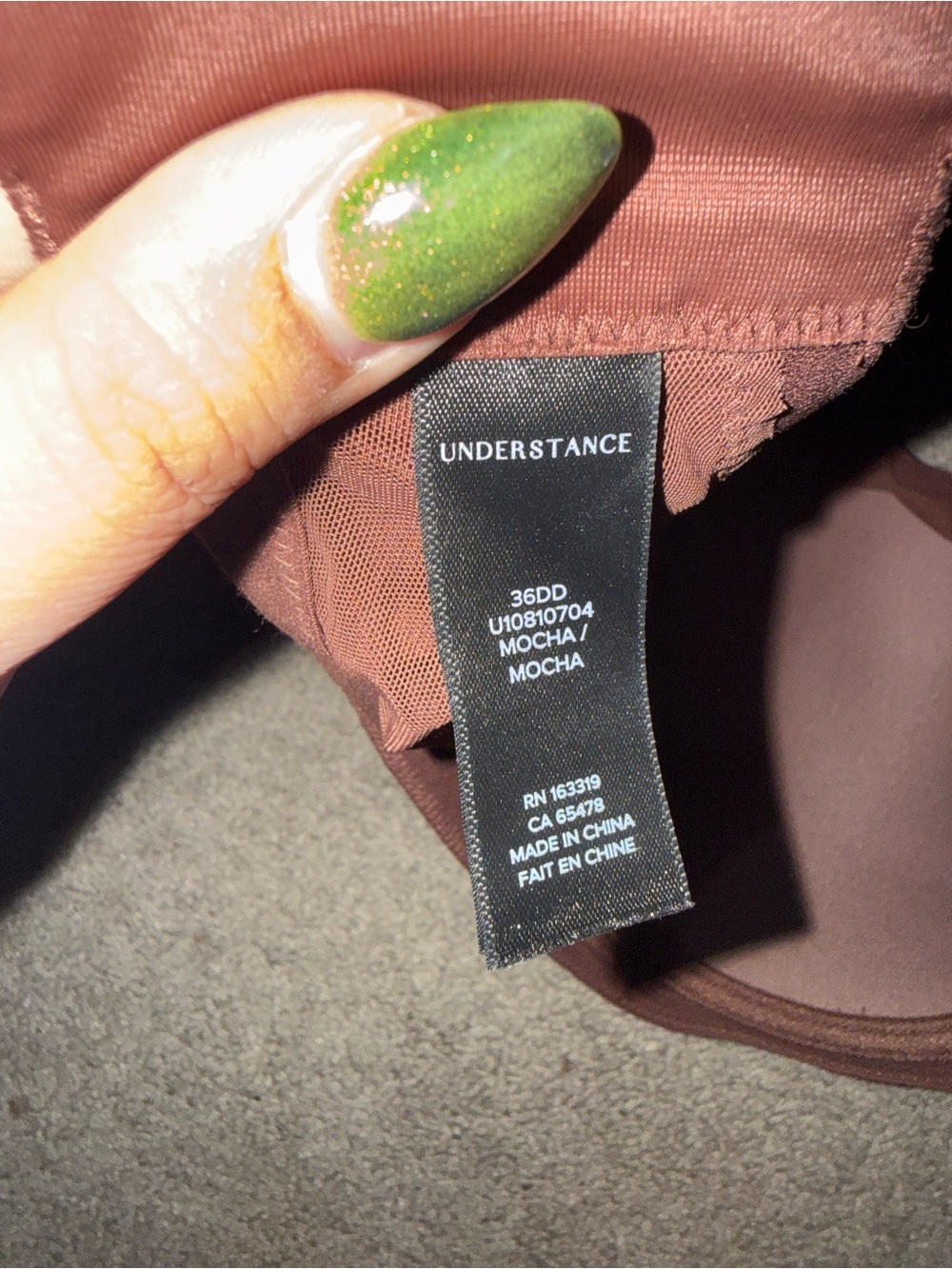 Understands 36DD Bra